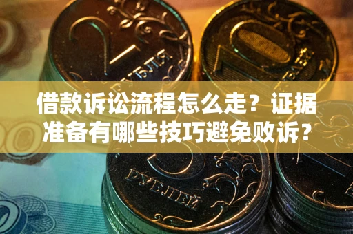 济南借款诉讼流程怎么走？证据准备有哪些技巧避免败诉？