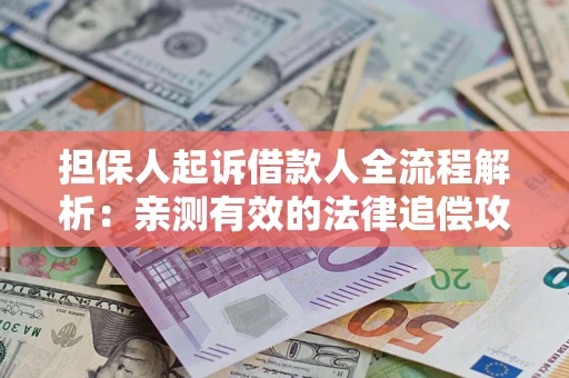 济南担保人起诉借款人全流程解析：亲测有效的法律追偿攻略