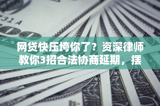济南网贷快压垮你了？资深律师教你3招合法协商延期，摆脱暴力催收！
