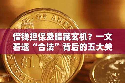 济南借钱担保费暗藏玄机？一文看透“合法”背后的五大关键陷阱