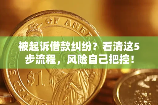 济南被起诉借款纠纷？看清这5步流程，风险自己把控！