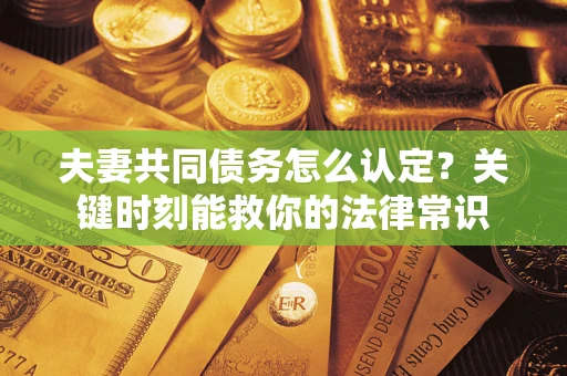济南夫妻共同债务怎么认定？关键时刻能救你的法律常识