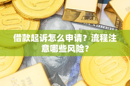 济南借款起诉怎么申请？流程注意哪些风险？